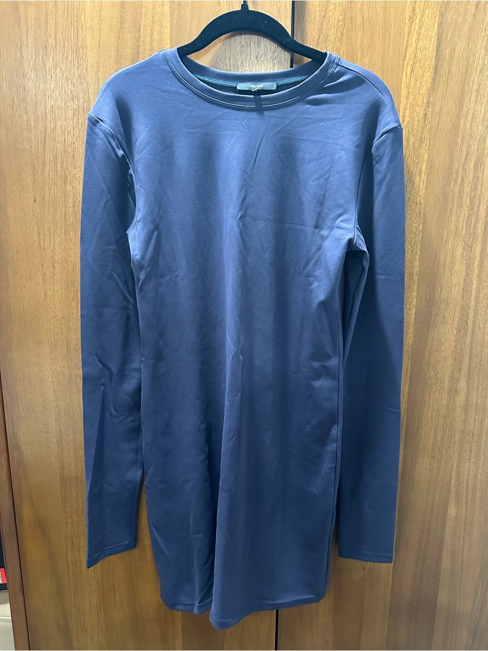 The Park Elizabeth Long sleeve Mini Dress - New Admiral Blue SOLD OUT